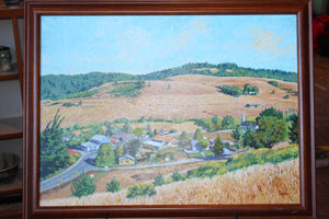 Town of Bodega, Original Oil by William Taylor