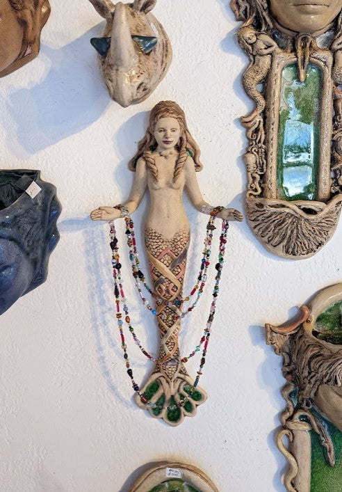 Mermaid Key or Necklace Holder